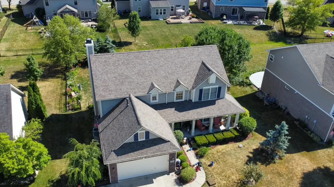 Metal shingle system in Chatham Hills, Westfield, IN