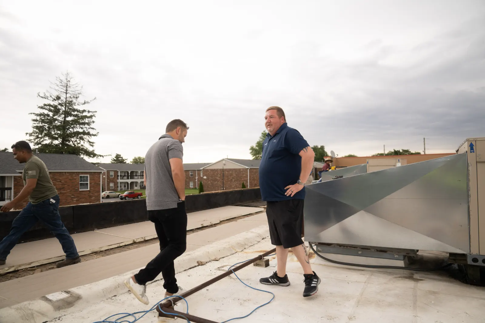 Commercial roofing installation in Westfield, IN